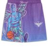 MELO Charlotte Graphic Basketball Shorts „Purple Glimmer”