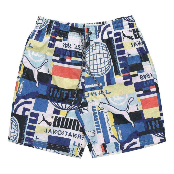 Międzynarodowy AOP Short „Multicolor”
