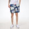 Międzynarodowy AOP Short „Multicolor”