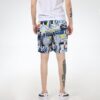 Międzynarodowy AOP Short „Multicolor”