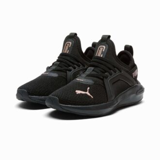 Miękkie, łatwe w zakładaniu trampki Enzo 5 w kolorze różowego złota dla małych dzieci Miękkie, łatwe w zakładaniu trampki Enzo 5 w kolorze różowego złota dla małych dzieci