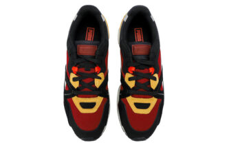 Mirage Mox Suede „Czarny Intensywny Czerwony”