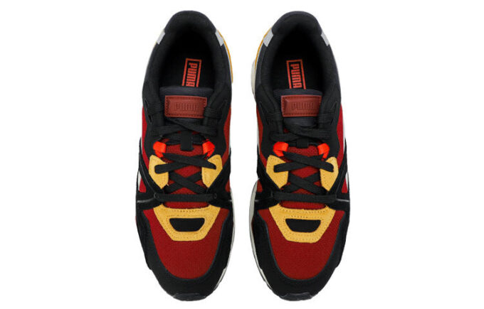 Mirage Mox Suede „Czarny Intensywny Czerwony”