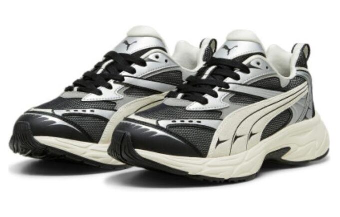 Morphic Retro Sneakersy „Biało-Czarne”