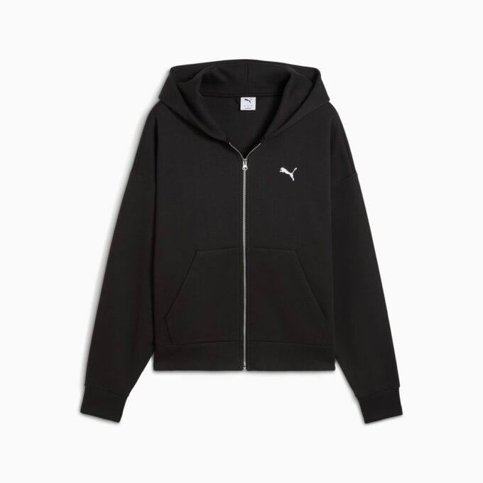 Męska bluza z kapturem i zamkiem błyskawicznym Wardrobe Essentials Męska bluza z kapturem i zamkiem błyskawicznym Wardrobe Essentials