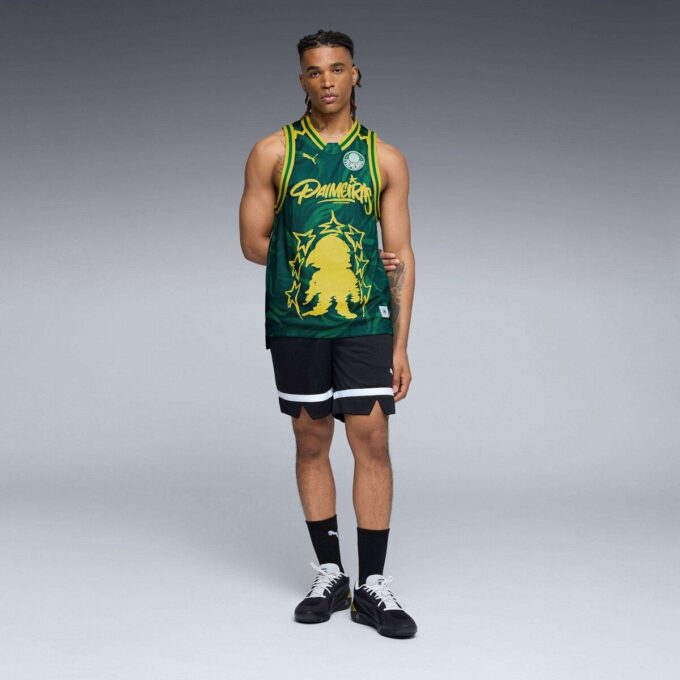 Męska koszulka do koszykówki HOOPS x SE Palmeiras