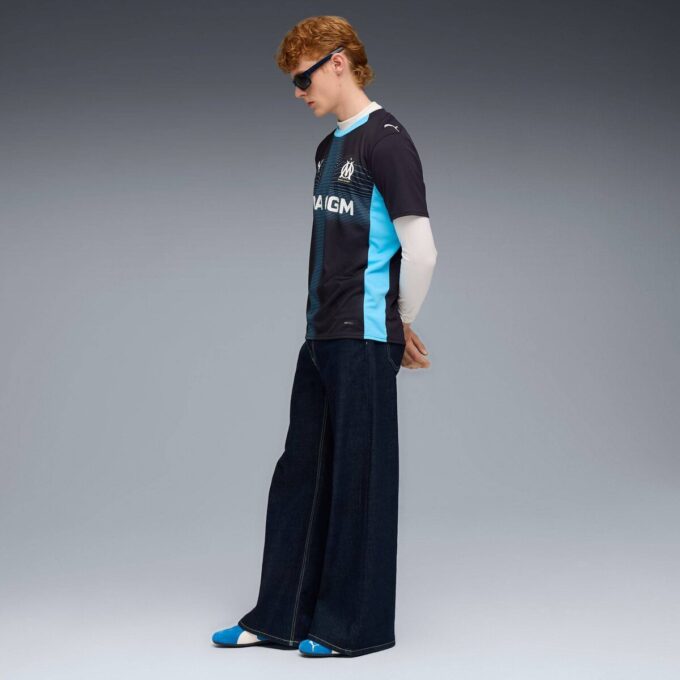 Męska koszulka piłkarska Olympique de Marseille 25/26 Męska koszulka piłkarska Olympique de Marseille 25/26