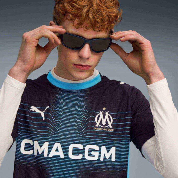 Męska koszulka piłkarska Olympique de Marseille 25/26 Męska koszulka piłkarska Olympique de Marseille 25/26