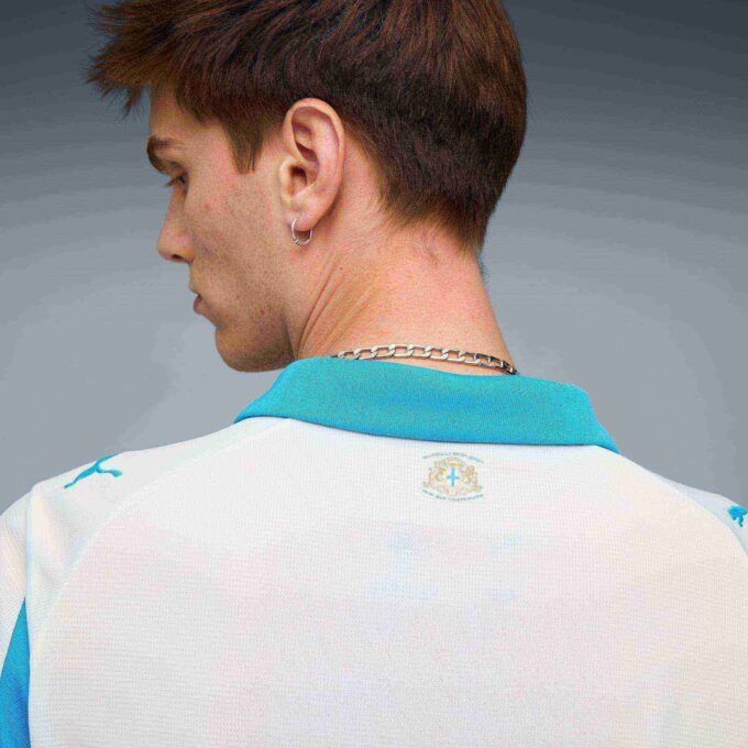 Męska koszulka piłkarska Olympique de Marseille 25/26 Home Męska koszulka piłkarska Olympique de Marseille 25/26 Home