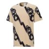 Męska koszulka PUMA x PRONOUNCE unisex z nadrukiem krzyżowym, z nadrukiem łańcuchowym, w stylu sportowym, z krótkim rękawem, w kolorze khaki