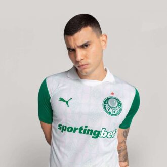 Męska wyjazdowa koszulka piłkarska SE Palmeiras Torcedor ’25 Męska wyjazdowa koszulka piłkarska SE Palmeiras Torcedor ’25