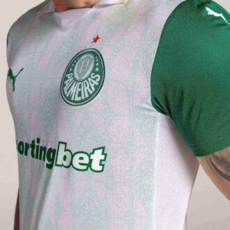 Męska wyjazdowa koszulka piłkarska SE Palmeiras Torcedor ’25 Męska wyjazdowa koszulka piłkarska SE Palmeiras Torcedor ’25