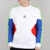 Męski sweter PUMA TFS Crew z okrągłym dekoltem w kolorze białym