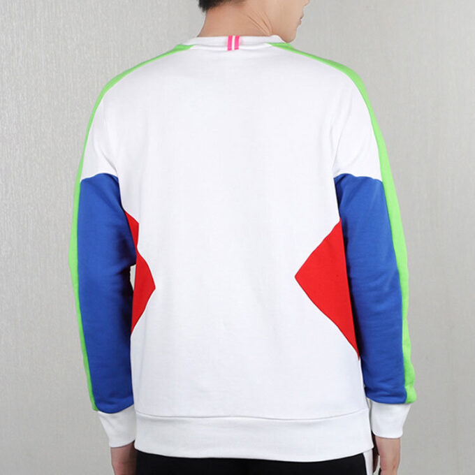 Męski sweter PUMA TFS Crew z okrągłym dekoltem w kolorze białym