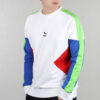 Męski sweter PUMA TFS Crew z okrągłym dekoltem w kolorze białym