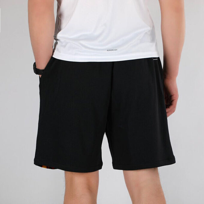 Męskie, oddychające, dzianinowe szorty PUMA Casual, czarne