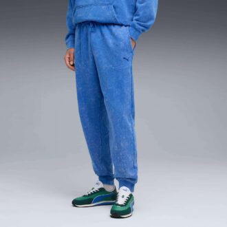 Męskie spodnie dresowe z polaru Elevated Essentials Acid Wash