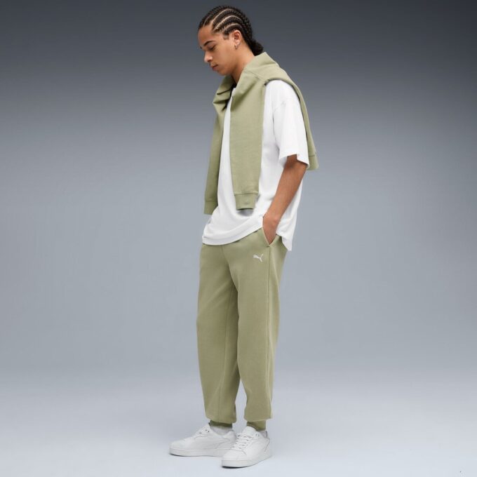 Męskie spodnie dresowe z polaru Elevated Essentials Acid Wash