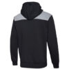 Nowoczesna sportowa bluza z kapturem z polaru z logo w kolorze czarnym