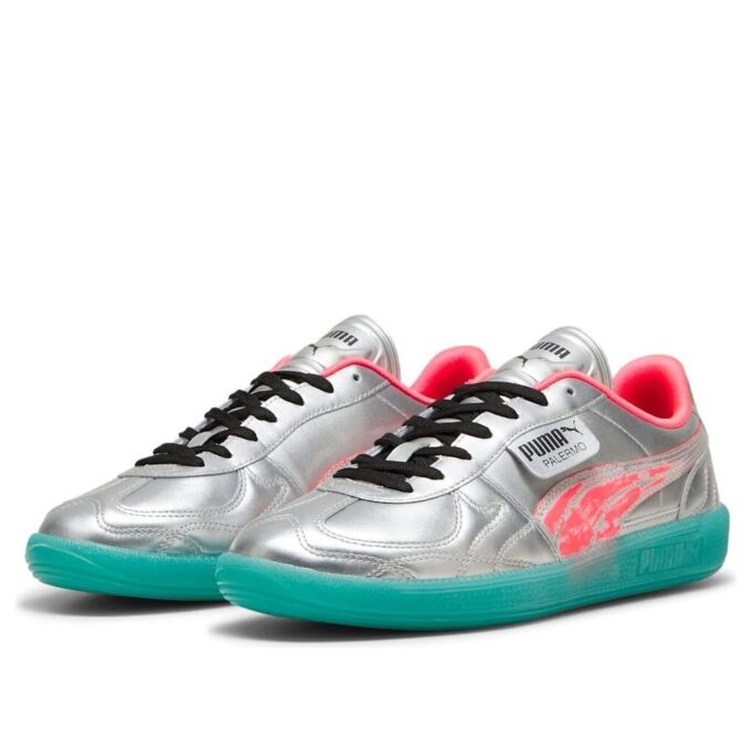 Palermo NewGenFooty „Silver Sparkling Green”