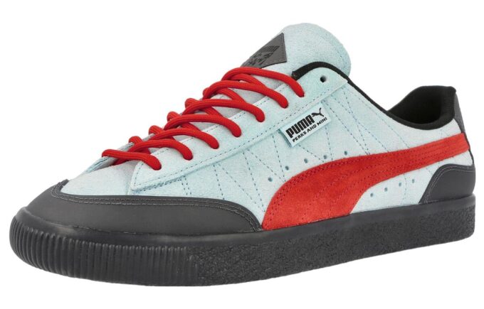 Perks i Mini x Clyde Rubber „Light Aqua Warm Earth”