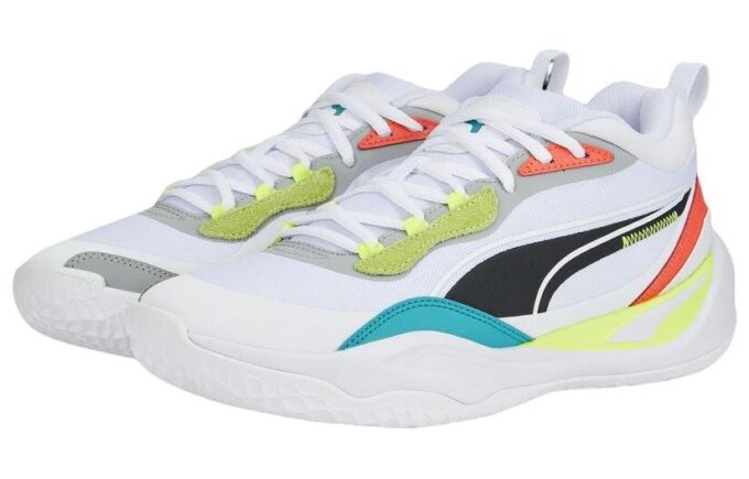 Playmaker Pro „Biały Ognisty Koralowy Lime”