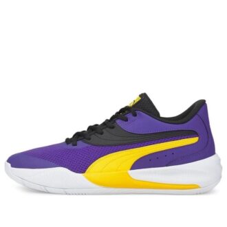 Potrójna piłka do koszykówki „Prism Violet Spectra Yellow”