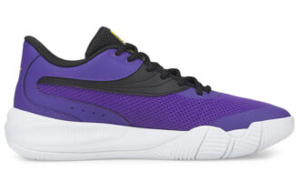 Potrójna piłka do koszykówki „Prism Violet Spectra Yellow”