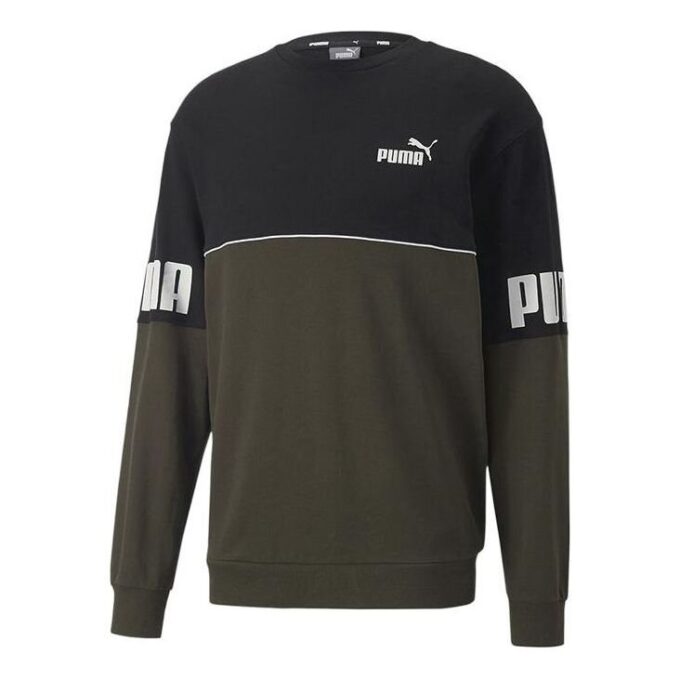 Power Colorblock Crew „Czarny”