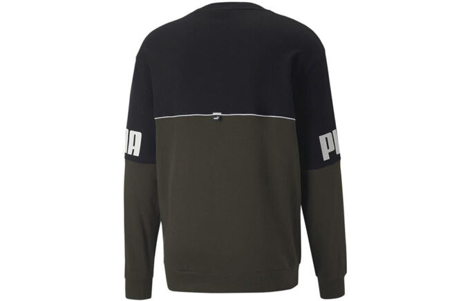 Power Colorblock Crew „Czarny”