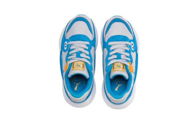 (PS) Buty do biegania Sesame Street x PUMA 50 Rs 9.8 w kolorze niebieskim/szarym