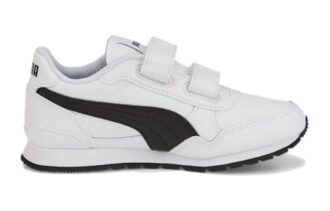 (PS) Buty skórzane ST Runner v3 w kolorze biało-czarnym