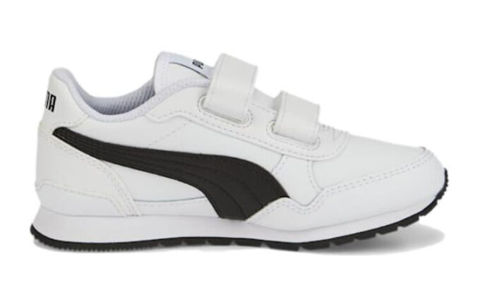 (PS) Buty skórzane ST Runner v3 w kolorze biało-czarnym