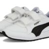 (PS) Buty skórzane ST Runner v3 w kolorze biało-czarnym
