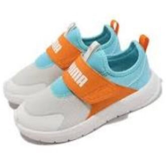 (PS) Evolve Slip On w kolorze biało-pomarańczowo-niebieskim (PS) Evolve Slip On w kolorze biało-pomarańczowo-niebieskim