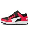 (PS) Rebound V6 Low „Wysokie ryzyko, czerwony, czarny”