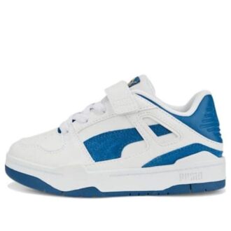 (PS) Slipstream Suede „Biały Jezioro Niebieski”