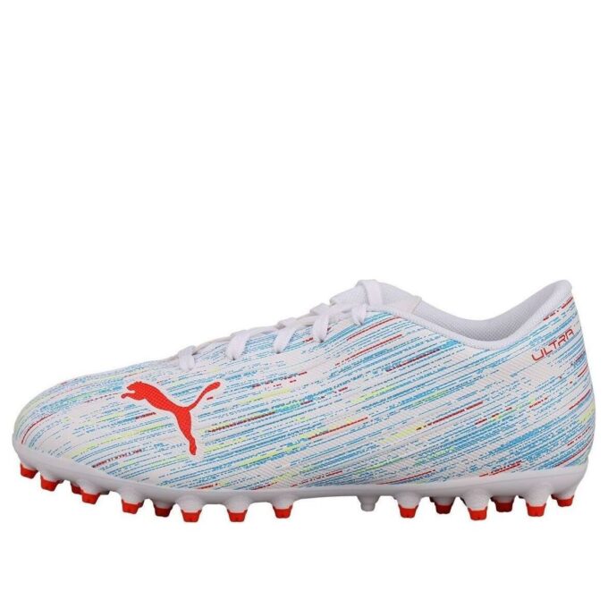(PS) Ultra 4.2 MG Jr Soccer Shoes K „Biało-Czerwono-Niebieskie”