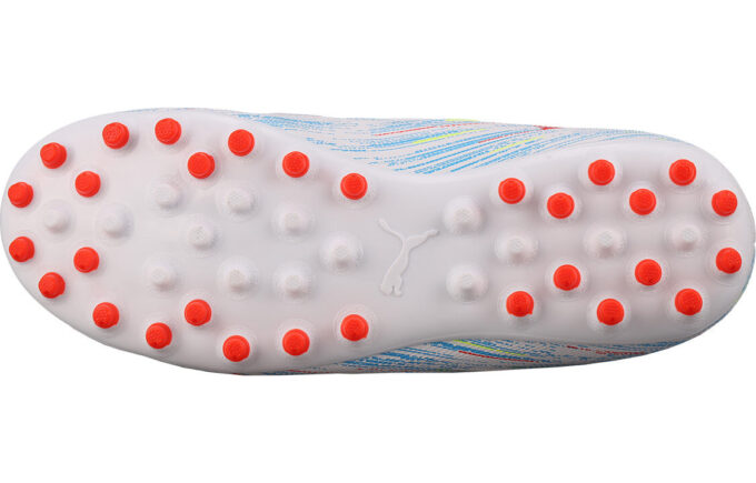 (PS) Ultra 4.2 MG Jr Soccer Shoes K „Biało-Czerwono-Niebieskie”