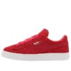 (PS) Zamszowe buty sportowe Ps Heart w kolorze czerwonym