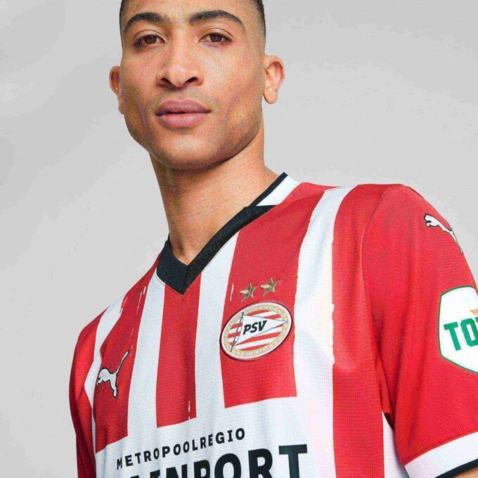 PSV Eindhoven 24/25 Męska replika koszulki domowej piłkarskiej PSV Eindhoven 24/25 Męska replika koszulki domowej piłkarskiej