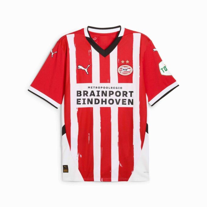 PSV Eindhoven 24/25 Męska replika koszulki domowej piłkarskiej PSV Eindhoven 24/25 Męska replika koszulki domowej piłkarskiej