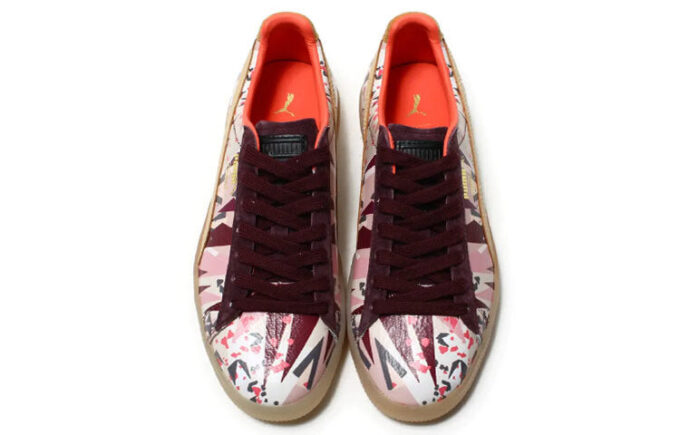 Puma(WMNS) NATUREL x PUMA Clyde Board Shoes Multi-Color