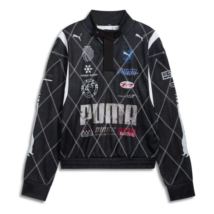 PUMA x A$AP ROCKY Bluza z nadrukiem „Czarna”