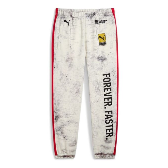 PUMA x A$AP ROCKY Spodnie dresowe „Ciepłe białe”