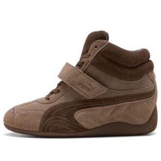 PUMA x Alexander McQueen Speedcat Mid Wedge „Brown”