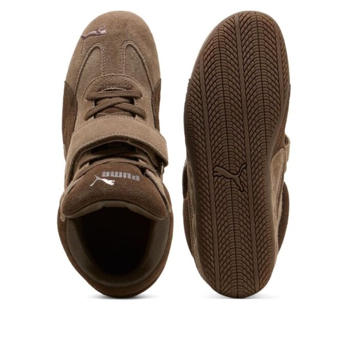 PUMA x Alexander McQueen Speedcat Mid Wedge „Brown”