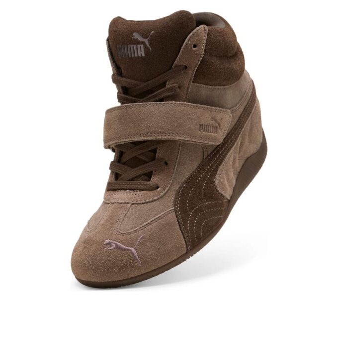 PUMA x Alexander McQueen Speedcat Mid Wedge „Brown”