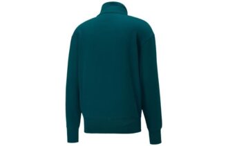 PUMA x Ami Bluza z zamkiem błyskawicznym w kolorze zielonym PUMA x Ami Bluza z zamkiem błyskawicznym w kolorze zielonym