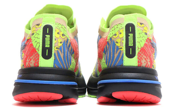 PUMA x Atmos Deviate Nitro „Zielony Czerwony Niebieski”